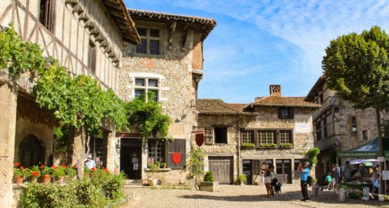 The medieval city of Pérouges